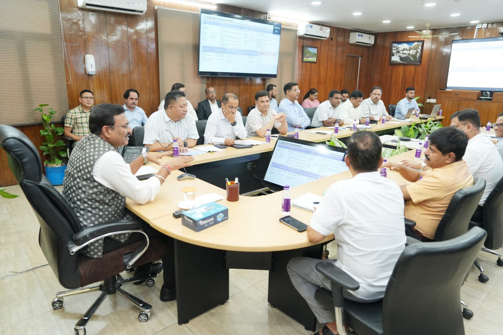 यूआईआईडीबी द्वारा ऋषिकेश गंगा कॉरिडोर 25 परियोजनाओं पर व्यापक विचार- विमर्श